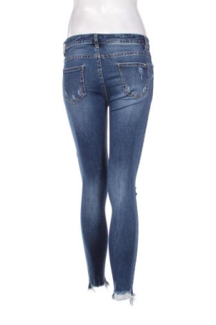 Damskie jeansy Queen Hearts, Rozmiar S, Kolor Niebieski, Cena 67,41 zł