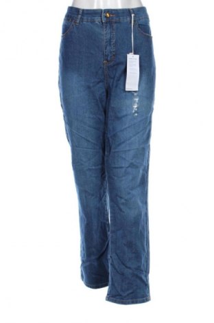 Γυναικείο Τζίν Rockmans, Μέγεθος XXL, Χρώμα Μπλέ, Τιμή 59,99 €