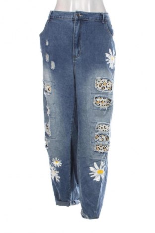 Damen Jeans SHEIN, Größe 4XL, Farbe Mehrfarbig, Preis 20,99 €