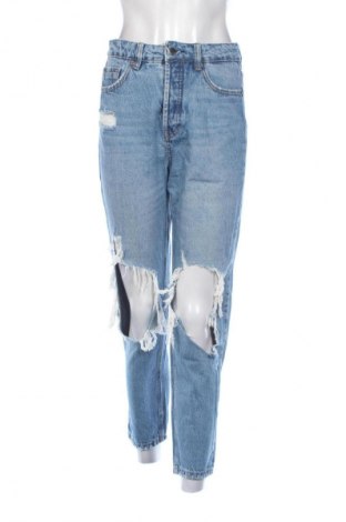 Blugi de femei Stradivarius, Mărime S, Culoare Albastru, Preț 76,00 Lei