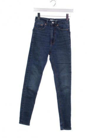 Blugi de femei Stradivarius, Mărime XXS, Culoare Albastru, Preț 76,32 Lei