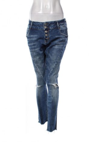 Blugi de femei Vero Moda, Mărime XL, Culoare Albastru, Preț 89,47 Lei