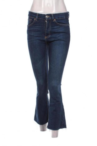 Damskie jeansy Zara, Rozmiar S, Kolor Niebieski, Cena 88,99 zł