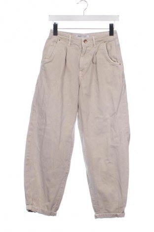 Női farmernadrág Zara, Méret XS, Szín Bézs, Ár 5 400 Ft