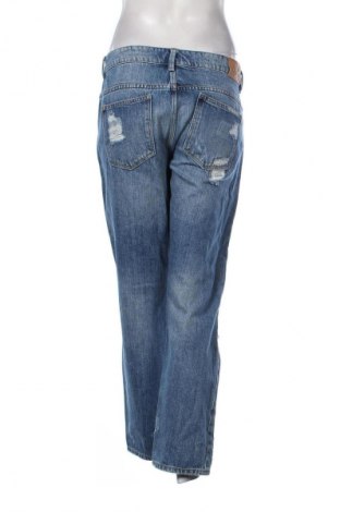 Дамски дънки Zara, Размер XL, Цвят Син, Цена 18,99 лв.