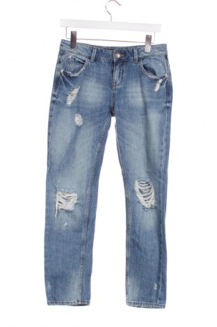 Дамски дънки Zara, Размер M, Цвят Син, Цена 26,98 лв.