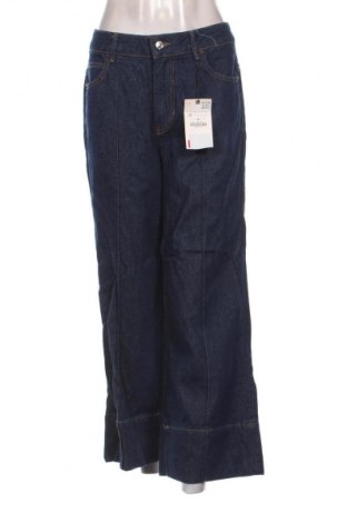 Blugi de femei Zara, Mărime M, Culoare Albastru, Preț 214,99 Lei