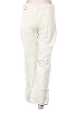 Дамски дънки Zara, Размер M, Цвят Бял, Цена 62,99 лв.