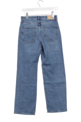 Blugi de femei Zara, Mărime XS, Culoare Albastru, Preț 71,00 Lei