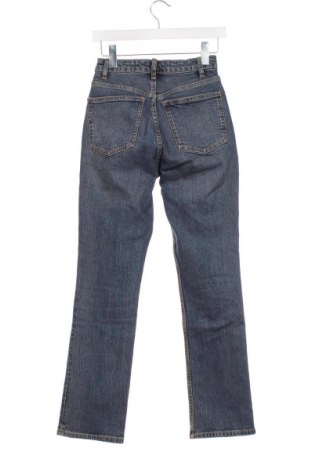 Blugi de femei Zara, Mărime XS, Culoare Albastru, Preț 71,00 Lei