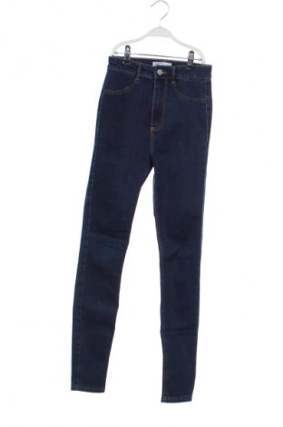 Damskie jeansy Zara, Rozmiar XXS, Kolor Niebieski, Cena 62,07 zł