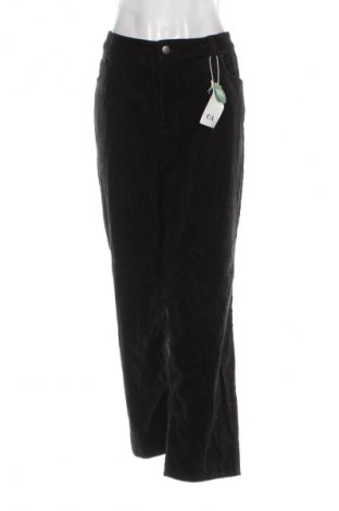 Pantaloni de velvet de femei C&A, Mărime XXL, Culoare Negru, Preț 158,99 Lei