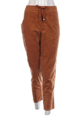 Pantaloni de velvet de femei Essentials by Tchibo, Mărime XL, Culoare Maro, Preț 100,99 Lei