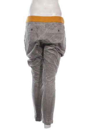 Pantaloni de velvet de femei Finside, Mărime L, Culoare Gri, Preț 356,99 Lei
