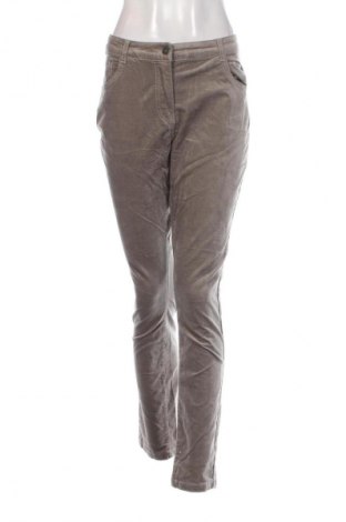 Pantaloni de velvet de femei Gina Benotti, Mărime XL, Culoare Bej, Preț 100,99 Lei