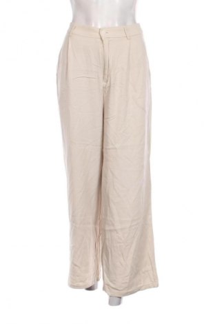 Pantaloni de velvet de femei Gina Tricot, Mărime S, Culoare Bej, Preț 71,05 Lei
