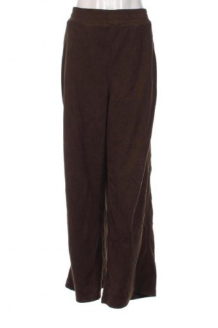 Pantaloni de velvet de femei Halara, Mărime XL, Culoare Maro, Preț 100,99 Lei
