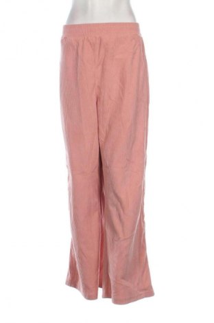Pantaloni de velvet de femei Halara, Mărime XL, Culoare Roz, Preț 158,99 Lei
