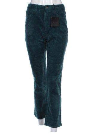Pantaloni de velvet de femei Just Black, Mărime S, Culoare Verde, Preț 539,99 Lei