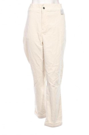 Dámske menčestráky Kiabi, Veľkosť 3XL, Farba Biela, Cena  26,95 €