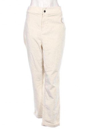 Damen Cordhose Kiabi, Größe XXL, Farbe Beige, Preis 31,99 €