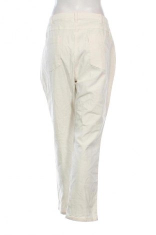 Pantaloni de velvet de femei Laura Kent, Mărime XXL, Culoare Alb, Preț 100,99 Lei