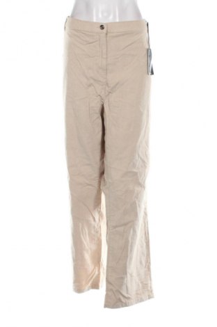 Női kordbársony nadrág Mia Moda, Méret 5XL, Szín Bézs, Ár 29 089 Ft