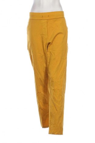 Pantaloni de velvet de femei Moonshine, Mărime XXL, Culoare Galben, Preț 165,99 Lei