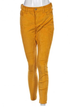 Pantaloni de velvet de femei Old Navy, Mărime M, Culoare Galben, Preț 165,99 Lei