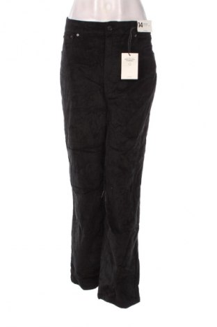 Damen Cordhose Reserved, Größe L, Farbe Schwarz, Preis 31,99 €
