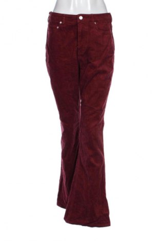Pantaloni de velvet de femei Scotch & Soda, Mărime M, Culoare Roșu, Preț 356,99 Lei