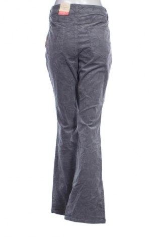 Pantaloni de velvet de femei St John's Bay, Mărime XL, Culoare Gri, Preț 158,99 Lei