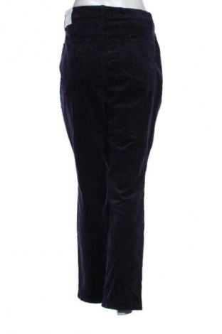 Pantaloni de velvet de femei Talbots, Mărime M, Culoare Albastru, Preț 158,99 Lei