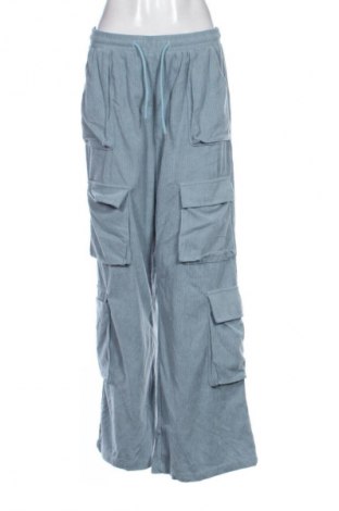 Pantaloni de velvet de femei Unbranded, Mărime L, Culoare Gri, Preț 100,99 Lei