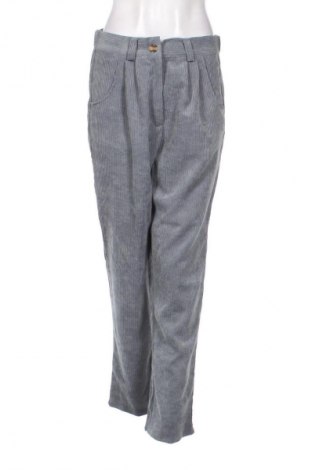 Pantaloni de velvet de femei Unbranded, Mărime M, Culoare Gri, Preț 77,17 Lei