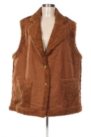 Damenweste SHEIN, Größe 3XL, Farbe Braun, Preis € 27,99