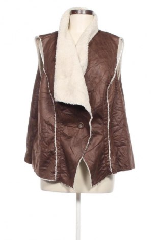 Damenweste Ulla Popken, Größe 3XL, Farbe Braun, Preis 42,99 €