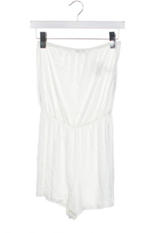 Kurzer Damenoverall Boohoo, Größe XS, Farbe Weiß, Preis € 16,99