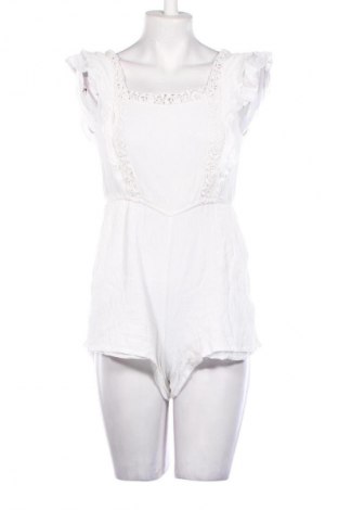 Kurzer Damenoverall Fb Sister, Größe S, Farbe Weiß, Preis 14,99 €