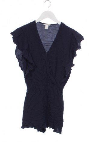 Salopetă scurtă de damă H&M, Mărime XS, Culoare Albastru, Preț 78,99 Lei