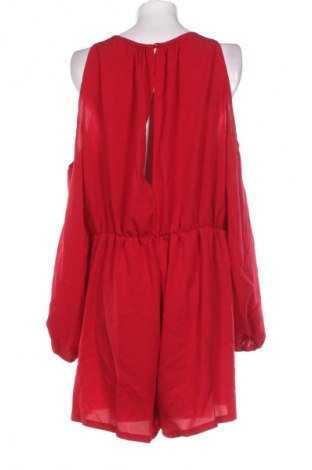 Kurzer Damenoverall SHEIN, Größe XXL, Farbe Rot, Preis 16,99 €