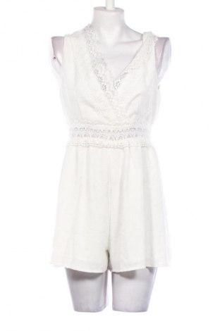 Kurzer Damenoverall SHEIN, Größe M, Farbe Weiß, Preis 20,99 €
