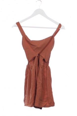 Kurzer Damenoverall SHEIN, Größe XS, Farbe Braun, Preis 8,00 €