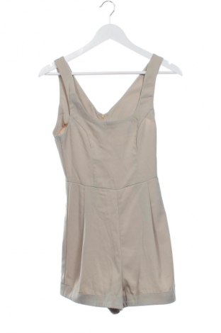Kurzer Damenoverall Unbranded, Größe XXS, Farbe Beige, Preis 15,99 €
