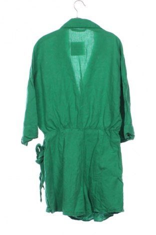 Salopetă scurtă de damă Zara, Mărime XS, Culoare Verde, Preț 89,47 Lei