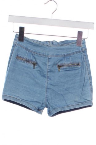 Pantaloni scurți de femei Bershka, Mărime XS, Culoare Albastru, Preț 59,99 Lei