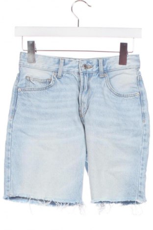 Pantaloni scurți de femei Bershka, Mărime XXS, Culoare Albastru, Preț 51,45 Lei