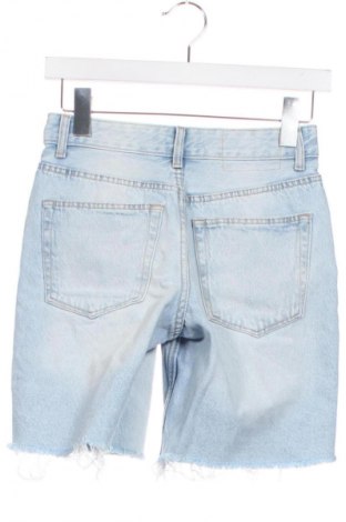 Pantaloni scurți de femei Bershka, Mărime XXS, Culoare Albastru, Preț 51,45 Lei
