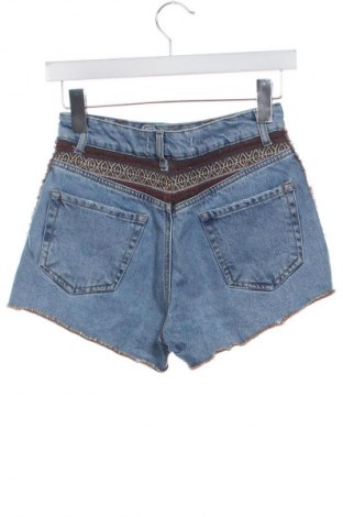 Damskie szorty Bershka, Rozmiar XS, Kolor Niebieski, Cena 43,99 zł