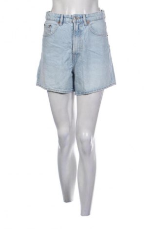 Pantaloni scurți de femei Zara, Mărime S, Culoare Albastru, Preț 78,68 Lei